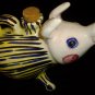 VINTAGE HANDPAINTED CERAMIC ARNART CREATION JAPAN OIL & VINEGAR CRUET SET PIGS