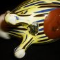 VINTAGE HANDPAINTED CERAMIC ARNART CREATION JAPAN OIL & VINEGAR CRUET SET PIGS