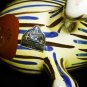VINTAGE HANDPAINTED CERAMIC ARNART CREATION JAPAN OIL & VINEGAR CRUET SET PIGS