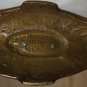 VINTAGE BRASS BRONZE SHABBAT BLESSING CANDLE HOLDER HEN HOLON ISRAEL JUDAICA