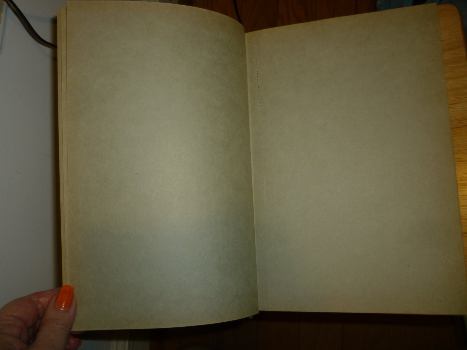 VINTAGE HARDCOVER JOURNAL NOTEBOOK PERFORATED PAGES IN RED COVER