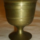 SOLID BRASS BRONZE VINTAGE SMALL PHARMACY MORTAR APOTHEHARY