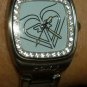 ROXY WATER RESISTANT WATCH RHINESTONES QUARTZ