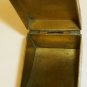 VINTAGE JEWELED BRASS HINGED W/HANDLE PILL SNUFF STAMP HOLDER BOX CHINA