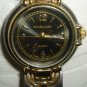 EXCELLANC WOMEN'S WATCH CLASSIC WRISTWATCH BRUSH NICKEL W/GOLD BRACELET SWISS MV
