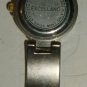 EXCELLANC WOMEN'S WATCH CLASSIC WRISTWATCH BRUSH NICKEL W/GOLD BRACELET SWISS MV