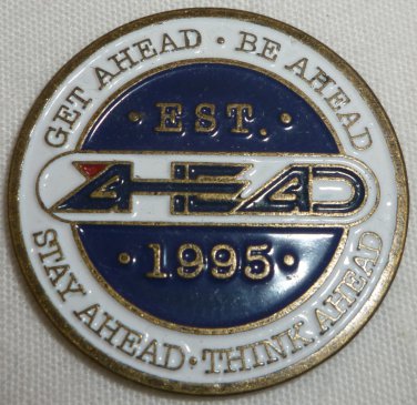 AHEAD GEAR MAGNETIC BALL MARKER COIN STAY AHEAD THINK AHEAD