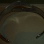 BEAUTIFUL SILVER OPEN BANGLE CALF BRACELET MEXICO