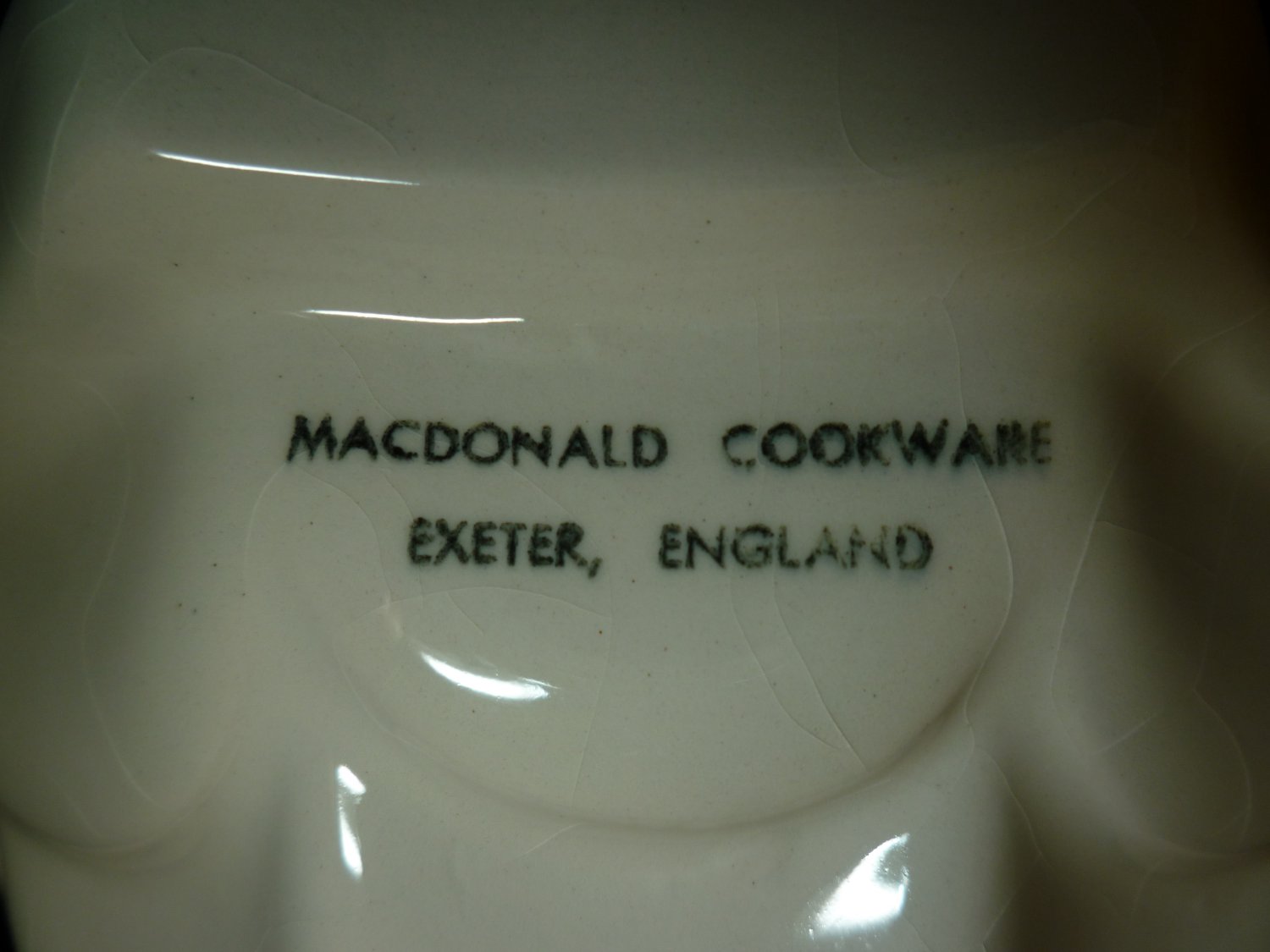 VINTAGE RARE MACDONALD COOKWARE EXETER ENGLAND JELLO MOLD BUNDT CAKE