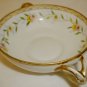 ANTIQUE PORCELAIN NIPPON M CONSOMME BOUILLON TEA DOUBLE HANDLED CUP & SAUCER 4+