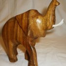 BEAUTIFUL AFRICAN ART WOODEN HANDCARVED FIGURINE ELEPHANT