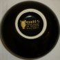 BEAUTIFUL ADIS GREECE BLACK PORCELAIN 24K GOLD TRIM ASHTRAY DEPICTS ANCIENT