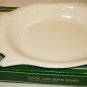 COOK AND SERVE OVEN TO TABLE MICROWAVE SAFE FIGURAL WHITE CERAMIC PIG TRAY JAPAN
