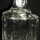 GORGEOUS CLEAR LEAD CRYSTAL GLASS LIQUOR DECANTER GORGEOUS CLEAR LEAD CRYSTAL GLASS LIQUOR DECANTER