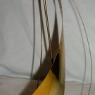 BEAUTIFUL SAIL BOAT SCULPTURE BRASS COPPER MARBLE STAND BY DE MOTT 13" BEAUTIFUL SAIL BOAT SCULPTURE BRASS COPPER MARBLE STAND BY DE MOTT 13"