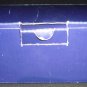 GORGEOUS ARTISAN CLEAR CRYSTAL GLASS ROSE BUD FLOWER 6" FIGURINE NMB