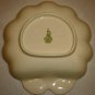 BEAUTIFUL EMBOSSED IVORY BONE CHINA CANDY BOWL GOLD TRIM ROYAL DOULTON ENGLAND