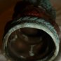 STUNNING CERAMIC EMPTY WINE BOTTLE DECANTER PITCHER KHAHETI REGION GEORGIA 17"