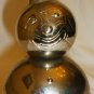 VINTAGE ROLY POLY CLOWN SNOWMAN FIGURAL PIGGY BANK STILL METAL COIN BANK RAIMOND