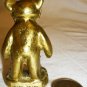 VINTAGE MINIATURE RUPERT BEAR FIGURINE LACQUERED SOLID CAST BRASS IRISH MADE