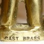 VINTAGE MINIATURE RUPERT BEAR FIGURINE LACQUERED SOLID CAST BRASS IRISH MADE
