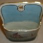 RARE ANTIQUE RICHARD GINORI HANDPAINTED PORCELAIN WALL POCKET RICHARD CERAMICA