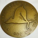 COMMEMORATIVE BASE AEREA #3 PORTUGUESA MEDAGLIS REX NON VERBA AIR FORCE MEDAL COMMEMORATIVE BASE AEREA #3 PORTUGUESA MEDAGLIS REX NON VERBA AIR FORCE MEDAL