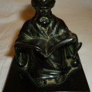 VINTAGE CAST IRON FIGURINE RELIGION FAITH PRAYING MAN IN TURBAN