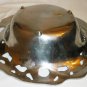 CHRISTMAS CANDY COOKIE PEWTER BOWL GINGERBREAD MAN SNOWMAN DECOR