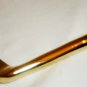 VINTAGE SOLID BRASS DESKTOP GOLF CLUB LETTER OPENER KNIFE