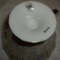 VINTAGE ANTIQUE CROWN LEFTON JAPAN HANDPAINTED BURGUNDY GOLD TEA CUP SAUCER SET