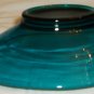 VINTAGE VIKING ULTRA-MARINE AQUA/BLUE BOAT CANDY DISH