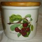 PORTMEIRION ENGLAND POMONA SUSAN WILLIAMS-ELLIS BIG CANISTER LATE DUKE CHERRY