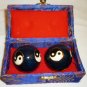 HAND EXERCISE CHINESE BAODING HEALTH BALLS YIN YANG MUSICAL THERAPY STRESS