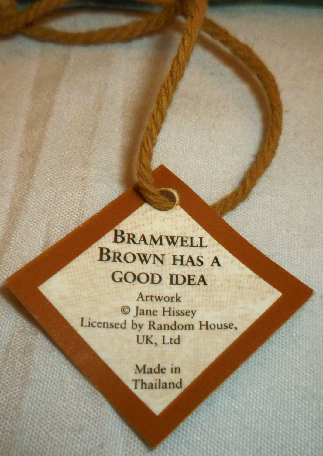 ROYAL DOULTON OLD BEAR & FRIENDS JANE HISSEY'S BRAMWELL BROWN FIGURINE