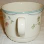 LENOX CHINASTONE COUNTRY COTTAGE COURTYARD TEA COFFEE CUP & SAUCER SET