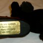 CHARMING BLACK DOG LABRADOR PUPPY W/SHOE FIGURINE SCULPTURE BY GARY STEVENSON
