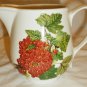 PORTMEIRION POMONA BRITAIN RED CURRANT CREAMER PITCHER
