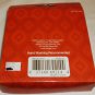 CHRISTMAS DECOR NUTCRACKER COASTER SET OF 4 NEW GIFT BOX