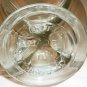 VINTAGE FOUR SECTION LIQUOR WINE CLEAR BOTTLE DECANTER FRANCE