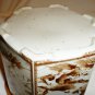 VINTAGE EARTHWARE POTTERY CHERRY TREE DESIGN JAPANESE TEAPORT KUTANI