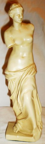 VINTAGE VENUS DE MILO APHRODITE OF MELOS GREEK GODDESS FIGURINE ITALY 12.5"