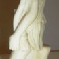 BEAUTIFUL ALABASTER GREEK GODDESS HEBE FIGURINE ITALY