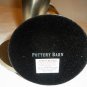 BEAUTIFUL POTTERY BARN POLISHED NICKEL FARM STYLE TEALIGHT CANDLEHOLDER SET OF 2