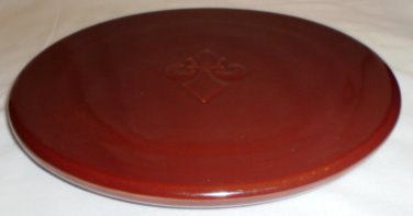 WILLIAMS-SONOMA EMILE HENRY MAROON France Auberge Fleur de Lis TRIVET #8877