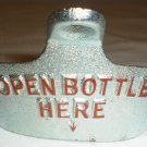 STARR X OPEN BOTTLE HERE CAST IRON Stationary WALL MOUNT BOTTLE OPENER STARR X OPEN BOTTLE HERE CAST IRON Stationary WALL MOUNT BOTTLE OPENER