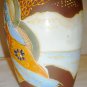 VINTAGE JAPAN KUTANI PORCELAIN VASE GODDESS KWANNON HINDU WOMAN SET OF 2 A