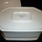 SAVOIR VIVRE MAISON BLANCHE SERVING LIDDED WHITE PORCELAIN CASSEROLE Y0008