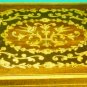 VINTAG WOODEN INLAY JEWELRY MUSIC BOX DOCTOR ZHIVAGO LARA'S THEME SWISS MOVEMENT