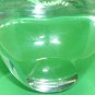 BEAUTIFUL TIFFANY & CO CLEAR CRYSTAL APPLE SIGNED PAPERWEIGHT INSCRIBED